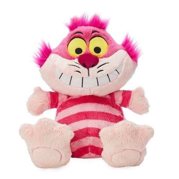 Disney Parks Alice in Wonderland Cheshire Cat Big Feet Plush - Picture 1 of 11
